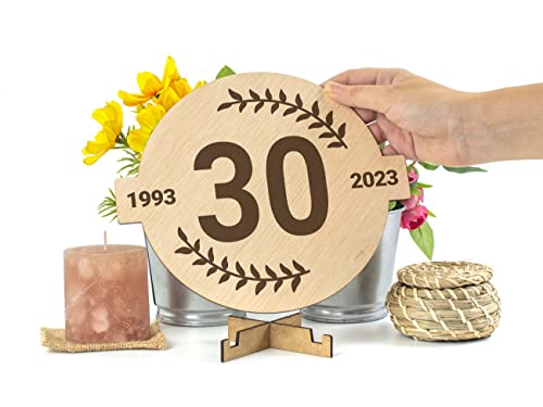 Dónde comprar en España CONTRAXT Tarjeta felicitacion 30 cumpleaños. Detalles Regalos mujer hombre años ideas Felicitacion originales boda perlas cumpleaños decoracion fiesta postal madre padre amiga (30)