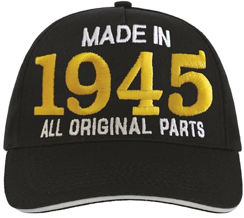 Comprar Bombo Regalos Made in 1944 All Original Parts^ 80 Years Birthday Party Hat Negro Rebajas 2024 | regaloscumple.com