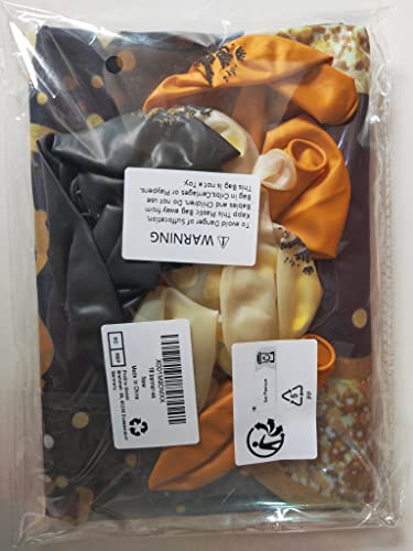 Oferta Flash Decoración 18 en 1 Feliz 18 18 Negro Happy Fondo con15 Cumpleaños Kit