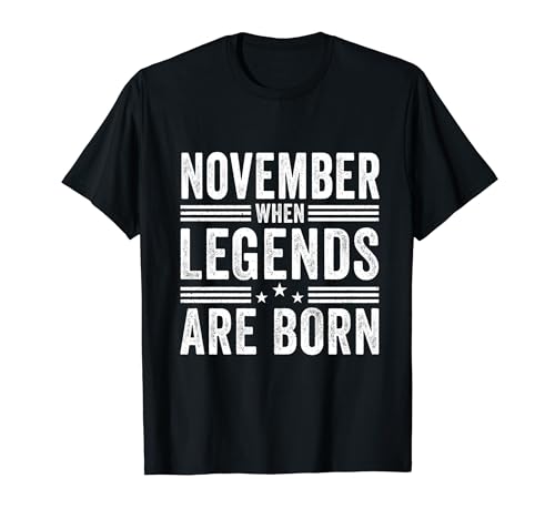 Consigue ahora Cumpleaños vintage BlackFriday noviembre - cumpleaños noviembre Camiseta Rebajas 2025 | regaloscumple.com