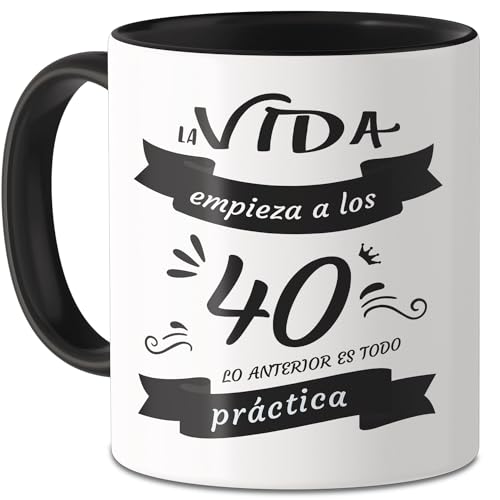 Comprar I LOVE MOM Taza 40 Cumpleaños Navidad Aniversario Mujer Hombres Tazas Desayuno Originales para Regalar Regalos Fiesta 40 Cumpleaños Aniversario para Familiares Amigos Rebajas 2024 | regaloscumple.com