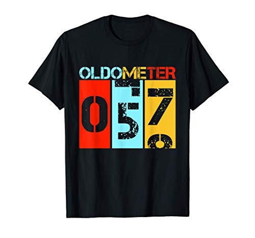 Consigue ahora Oldometer 57 cumpleaños Leyenda Navidad desde 1964 Cumpleaños Camiseta Ofertas 2023 | regaloscumple.com