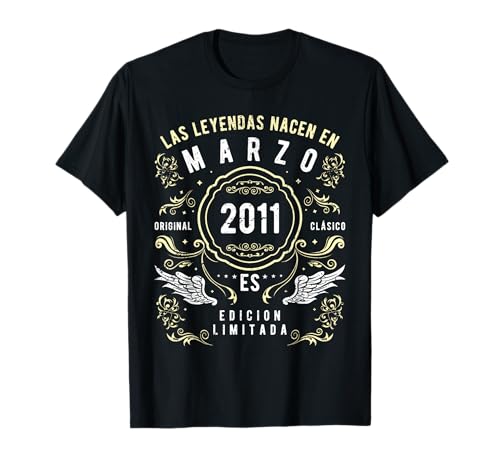 Consigue ahora Las Leyendas Nacen Cumpleaños En Marzo 2011 Camiseta Ofertas 2025 | regaloscumple.com