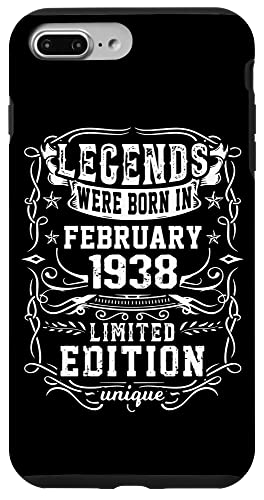 Consigue ahora Carcasa para iPhone 7 Plus/8 Plus Cumpleaños Febrero 1938 Edición Cumpleaños Limitada Regalo February Ofertas 2024 | regaloscumple.com