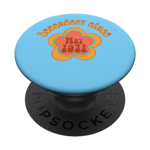 Comprar Nacido en mayo Cumpleaños 1971 Cumpleaños Legendario desde 1971 PopSockets PopGrip Intercambiable Ofertas 2024 | regaloscumple.com