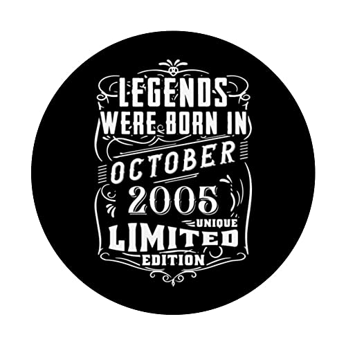 Comprar ahora Cumpleaños Octubre 2005 Edición Limitada Regalo Used Vintage PopSockets PopGrip Intercambiable