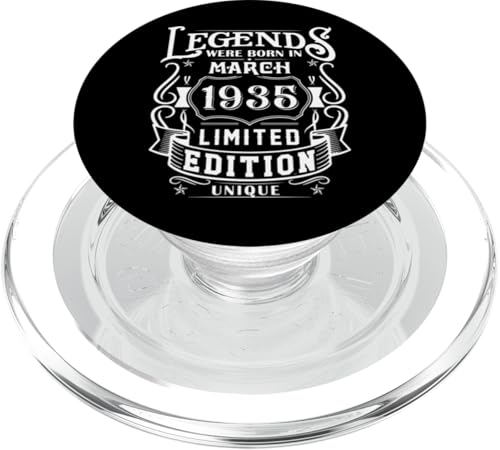 Comprar Cumpleaños Marzo 1935 Navidad Edición Limitada Regalo March 1935 PopSockets PopGrip para MagSafe Rebajas 2024 | regaloscumple.com