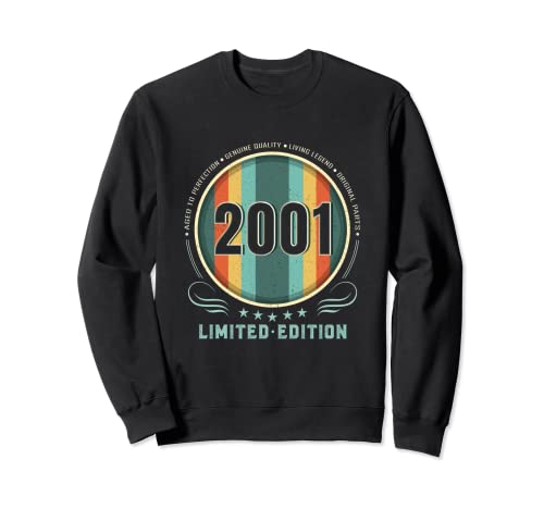 Consigue ahora Camiseta vintage 2001 para mujer edición BlackFriday limitada cumpleaños 2001 Sudadera Rebajas 2025 | regaloscumple.com