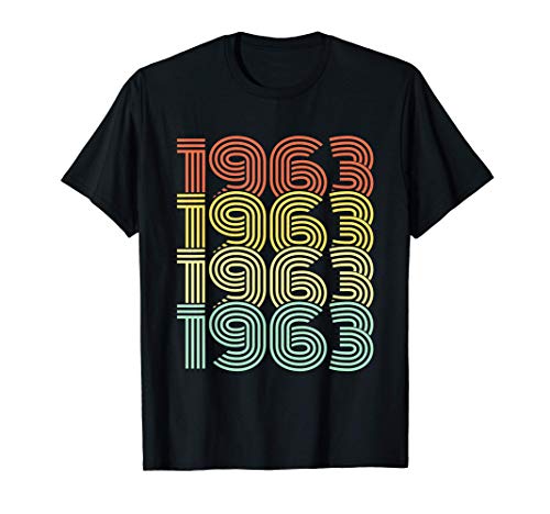 Consigue ahora 1963 año cumpleaños BlackFriday vintage regalo cumpleaños Camiseta Ofertas 2024 | regaloscumple.com