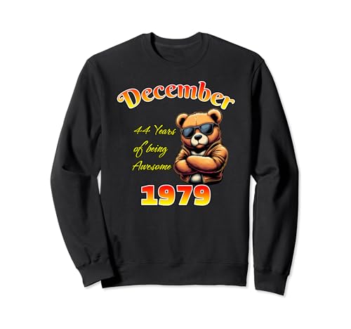 Consigue ahora Regalos Diciembre 1979 Cumpleaños Sudadera Ofertas 2024 | regaloscumple.com