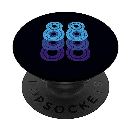Consigue ahora 88 Número la Suerte 88 años Edad Cumpleaños Equipo Regalos Dep PopSockets PopGrip Intercambiable Top Precio 2025 | regaloscumple.com