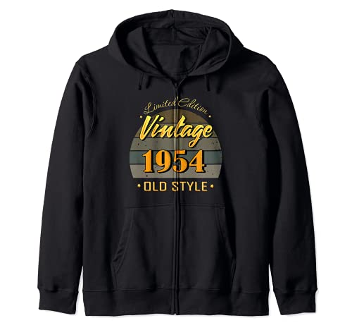 Comprar Regalos Regalo 67 años 67 cumpleaños decoraciones 1954 vintage Sudadera con Capucha Rebajas 2025 | regaloscumple.com