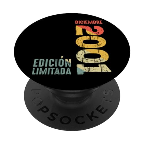 Comprar Diciembre 2001 Retro 2001 Año 2001 Vintage 2001 Desde 2001 PopSockets PopGrip Intercambiable Catálogo Ofertas 2024 | regaloscumple.com