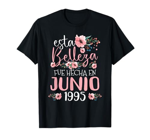 Consigue ahora Hecha En Regalos Junio 1995 Mujer Regalo 29 Años Cumpleaños Camiseta Top Precio 2024 | regaloscumple.com