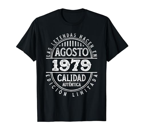 Oferta Las nacen Agosto - Años Camiseta