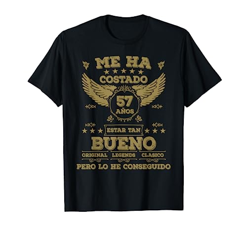 Comprar Me Navidad Ha Costado 57 Años Estar Tan Bueno 57 Cumpleaños Camiseta Ofertas 2025 | regaloscumple.com