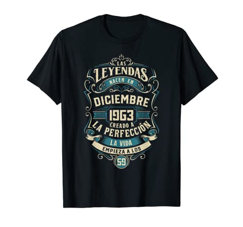 Oferta Leyendas Cumpleaños Años Diciembre Camiseta