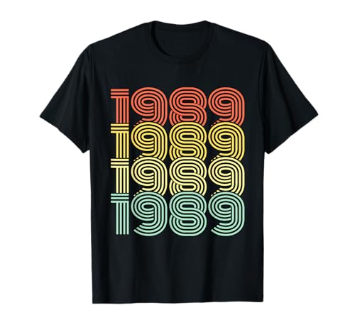 Comprar Cumpleaños 1989 año cumpleaños vintage regalo cumpleaños Camiseta Rebajas 2024 | regaloscumple.com