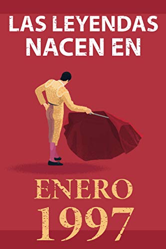 Oferta Las nacen enero Regalo perfecto y 24 I positiva humor Cuaderno diario libro original 24 I torero