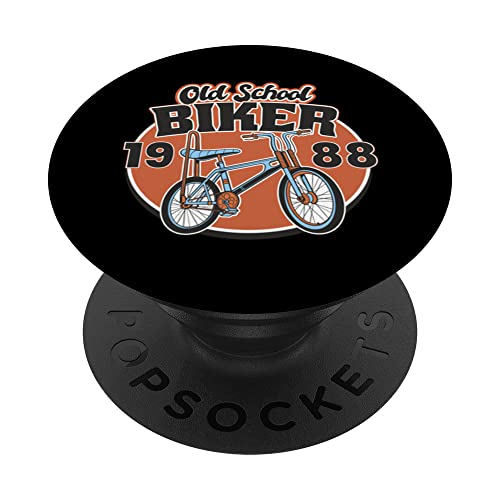 Consigue ahora Old School Biker 1988. Cumpleaños 35 cumpleaños PopSockets PopGrip Intercambiable Rebajas 2024 | regaloscumple.com