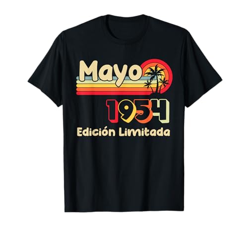 Consigue ahora Hombre 69 Años Cumpleaños 1954 Cumpleaños Hombre 69 Mayo Edición Limitada Camiseta Top Precio 2024 | regaloscumple.com