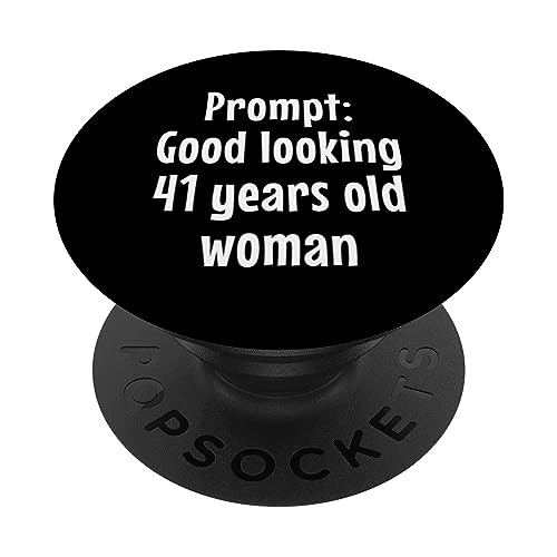 Comprar Ideas para regalar Cumpleaños número 41 para mujer experto en inteligencia artificial cumpleaños 41 PopSockets PopGrip Intercambiable Ofertas 2025 | regaloscumple.com