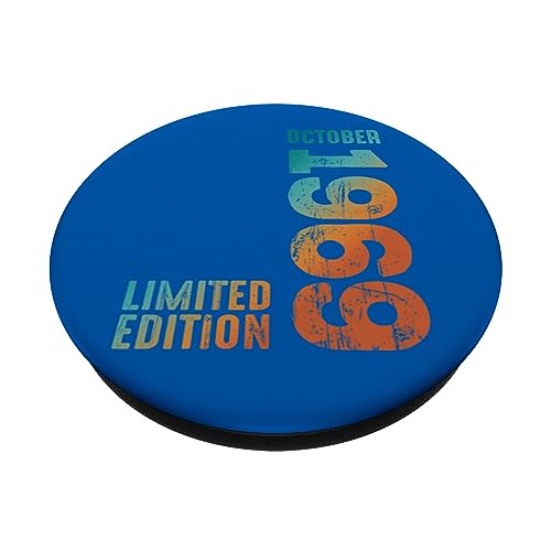 Mejores precios Impresionante Edición Limitada Octubre 1969 Retro 1969 Vintage 1969 PopSockets PopGrip Intercambiable