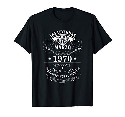 Oferta Las nacen marzo Camiseta