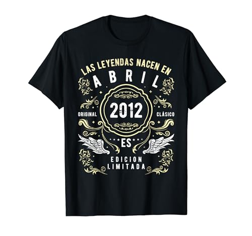 Comprar Las Leyendas Ideas para regalar Nacen En Abril 2012 Camiseta Top Precio 2024 | regaloscumple.com