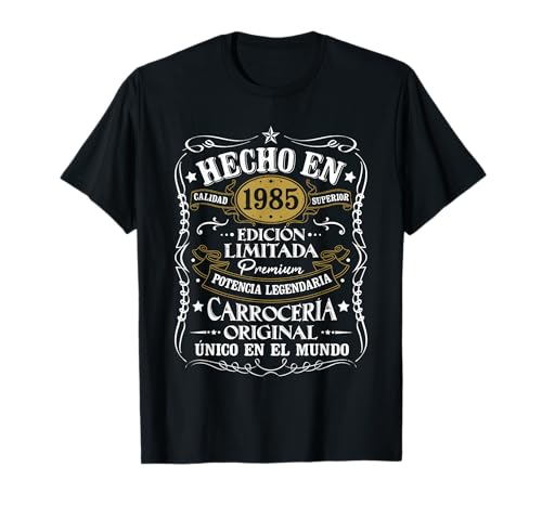 Comprar 39 Cumpleaños 39 Años Hombre Hecho en 1985 Vintage Regalo Camiseta Top Navidad Precio 2024 | regaloscumple.com