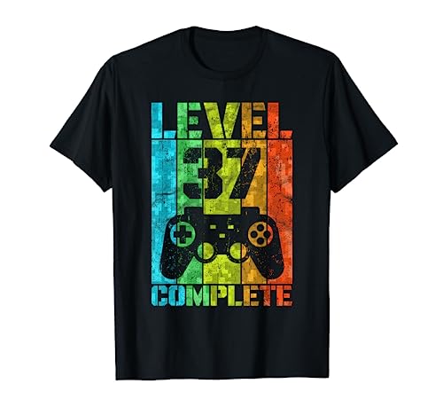Comprar 37º Cumpleaños Hombre Gamer Nivel Completo 37 Catálogo Años Camiseta Rebajas 2025 | regaloscumple.com