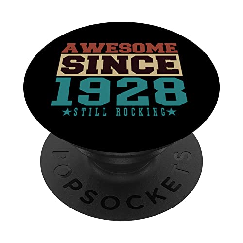 Comprar 1928 Impresionante desde 1928 Cumpleaños y Aniversario PopSockets PopGrip Catálogo Intercambiable Top Precio 2024 | regaloscumple.com