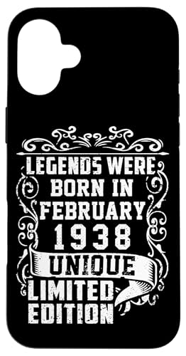 Comprar Catálogo Carcasa para iPhone 16 Plus Cumpleaños Febrero 1938 Edición Limitada Regalo February Ofertas 2024 | regaloscumple.com