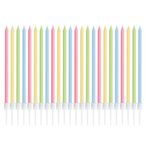 Comprar 24 velas cumpleaños Promoción 14 cm color cumpleaños Top Precio 2024 | regaloscumple.com