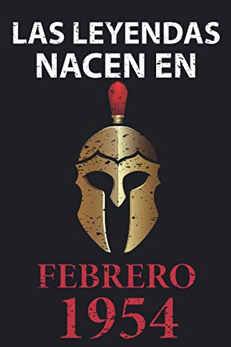 Consigue ahora Las leyendas nacen Navidad en febrero 1954: Regalo cumpleaños perfecto para hombre y mujer 67 años I Cita positiva humor I Cuaderno diario libro ... I Idea original para el 67 cumpleaños Top Precio 2024 | regaloscumple.com