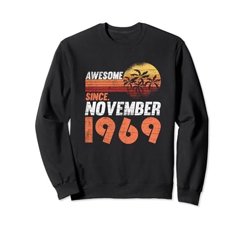 Comprar Cumpleaños noviembre 1969 Sudadera Promoción Ofertas 2024 | regaloscumple.com