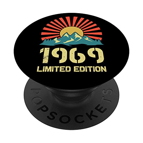 Comprar Born In 1969 Edición limitada 1969 cumpleaños Popsockets 1969 PopSockets PopGrip Intercambiable BlackFriday Ofertas 2025 | regaloscumple.com