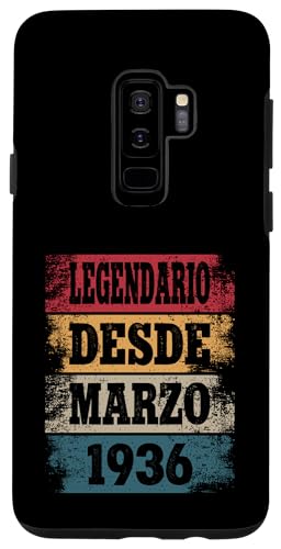 Comprar Carcasa para Galaxy S9+ Regalos Legendario Desde Marzo 1936 - Cumpleaños 88 Años Ofertas 2024 | regaloscumple.com
