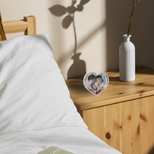 Ofertas Bola de Nieve Forma de Corazón Personalizada Regalos Originales Mujer