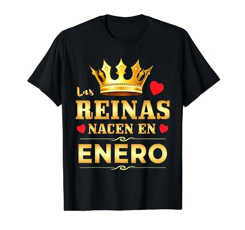 Comprar Navidad Las Reinas Nacen En Enero Feliz Cumpleaños Enero Aniversario Camiseta Ofertas 2024 | regaloscumple.com