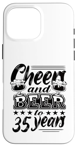 Consigue ahora 35 cumpleaños 35 cumpleaños hombre 35 cumpleaños papá Carcasa para iPhone 16 Pro Cumpleaños Max Top Precio 2025 | regaloscumple.com