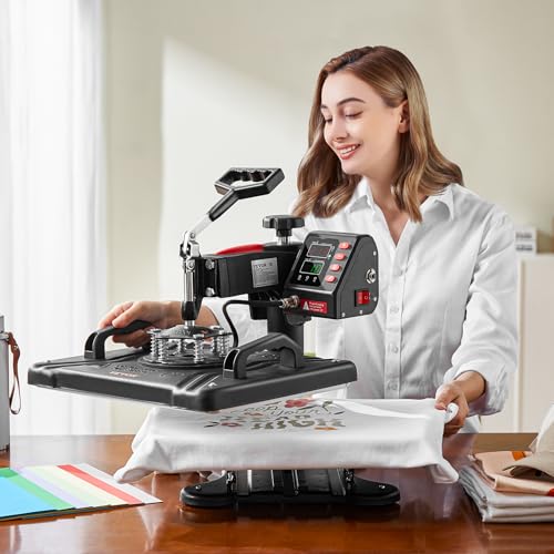 Comprar ahora VEVOR Máquina de Prensa en Calor 5 en 1 Máquina