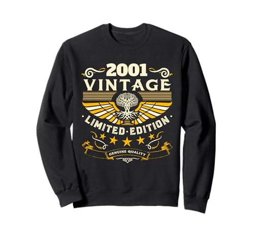 Comprar Camisetas vintage 2001 para mujer Catálogo retro divertidas cumpleaños 2001 Sudadera Rebajas 2024 | regaloscumple.com