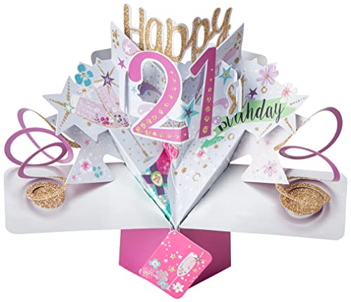 Comprar Tarjeta felicitación emergente 21 cumpleaños con texto en inglés Ideas para regalar "Second Nature" Rebajas 2023 | regaloscumple.com
