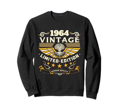 Consigue ahora Camisetas vintage 1964 para hombre retro divertidas cumpleaños Navidad 1964 Sudadera Rebajas 2024 | regaloscumple.com