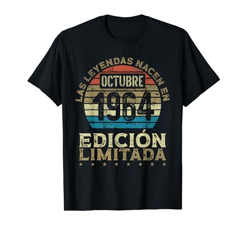 Oferta Las nacen Octubre - Años Camiseta