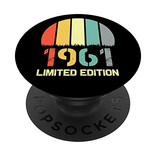 Consigue ahora Born In 1961 Edición Limitada 1961 Cumpleaños Popsocket 1961 PopSockets PopGrip Navidad Intercambiable Rebajas 2025 | regaloscumple.com