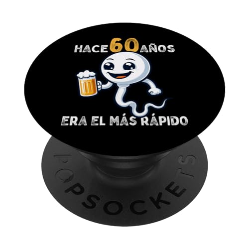 Consigue ahora 60 cumpleaños hombre mujer 60 años 1964 decoración Regalos divertido PopSockets PopGrip Intercambiable Ofertas 2024 | regaloscumple.com