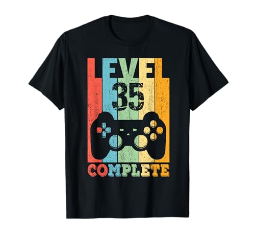 Comprar 35 cumpleaños hombre mujer 35 años 1989 decoración divertido Navidad regalo Camiseta Ofertas 2025 | regaloscumple.com