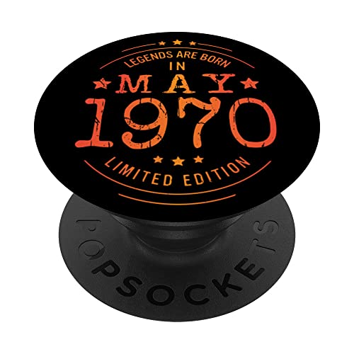 Comprar Cumpleaños Mayo 1970 Edición Limitada Regalo Legend May PopSockets PopGrip Intercambiable Ideas para regalar Ofertas 2023 | regaloscumple.com
